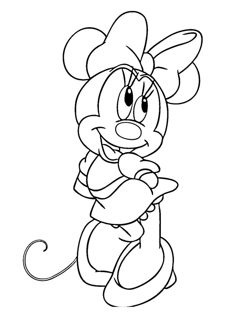 60+ Cute Mini Coloring Pages 12