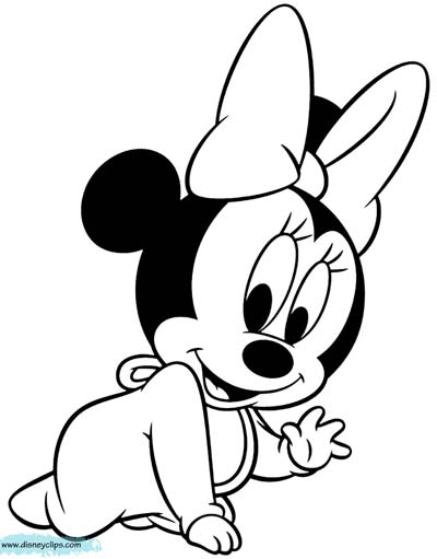 60+ Cute Mini Coloring Pages 25