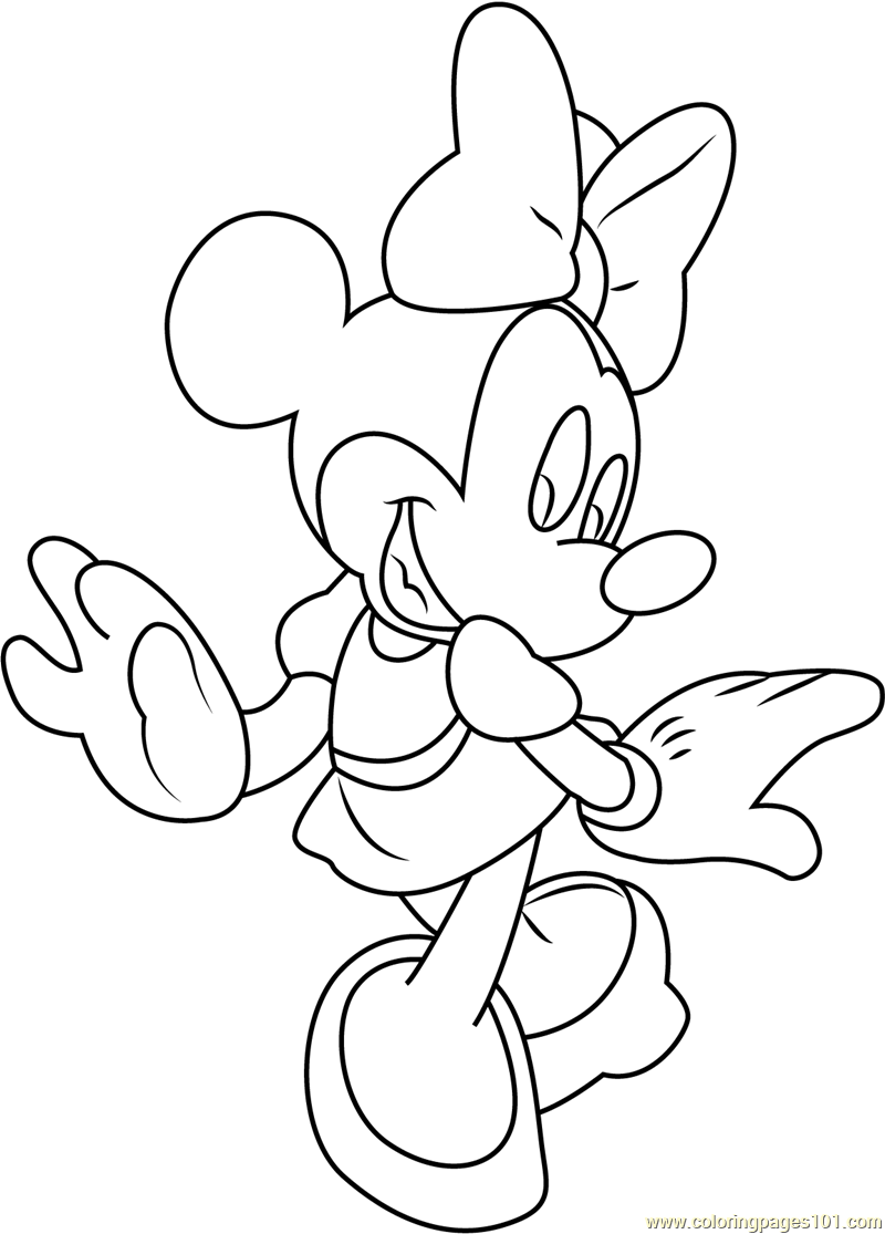 60+ Cute Mini Coloring Pages 36