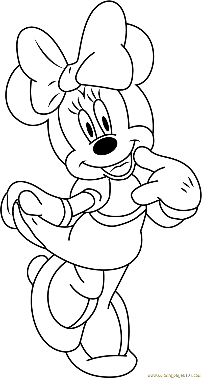 60+ Cute Mini Coloring Pages 39