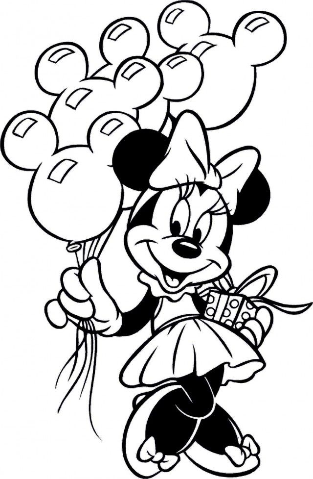 60+ Cute Mini Coloring Pages 45