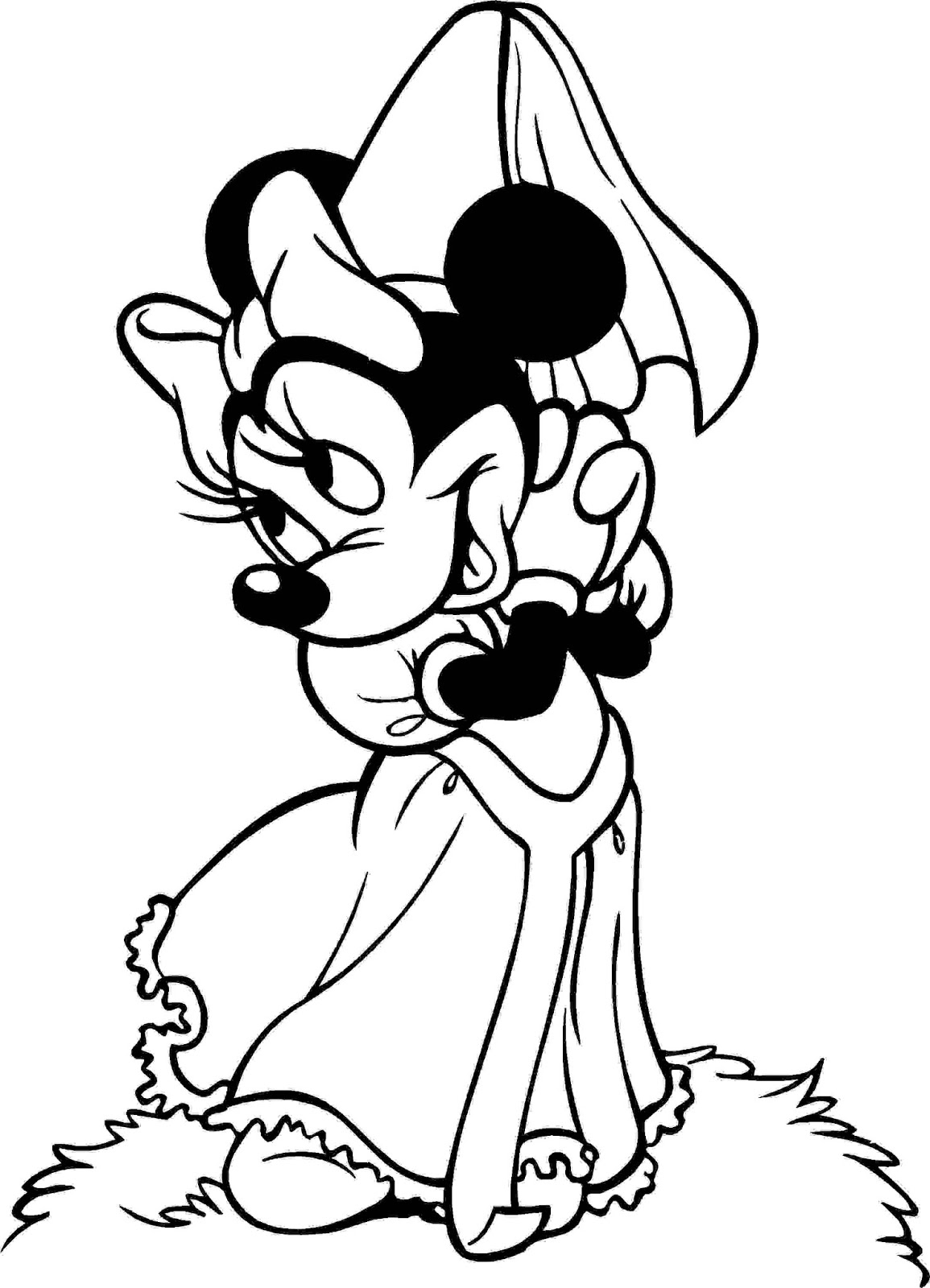 60+ Cute Mini Coloring Pages 48