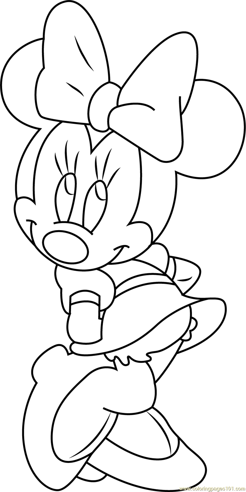 60+ Cute Mini Coloring Pages 53