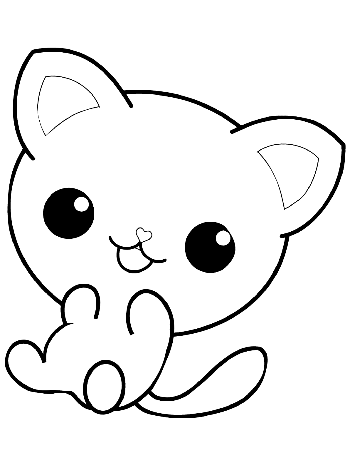 60+ Cute Mini Coloring Pages 54