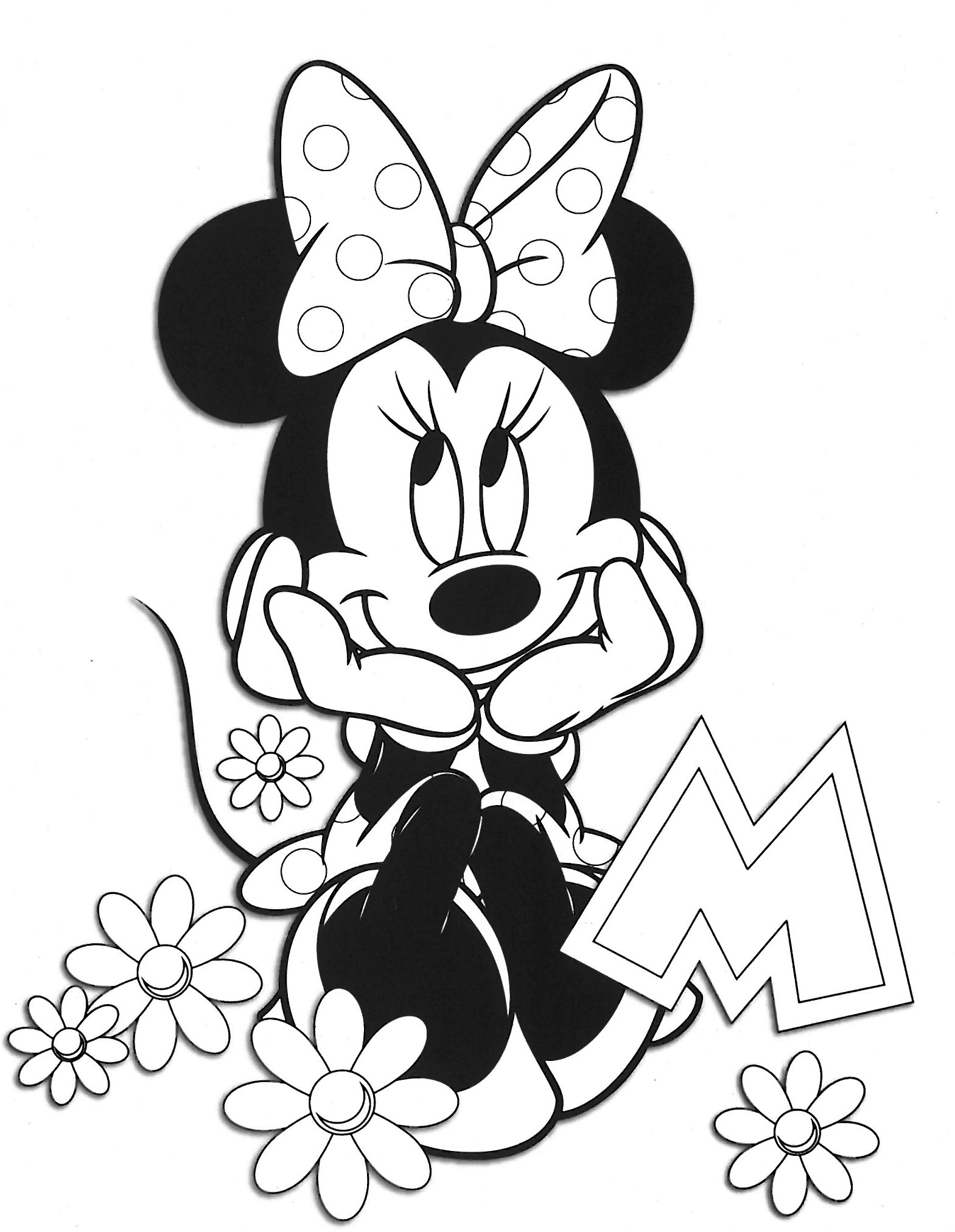 60+ Cute Mini Coloring Pages 55