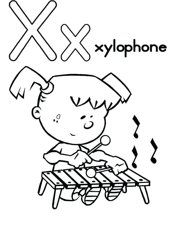 77 Letter X Coloring Pages 29