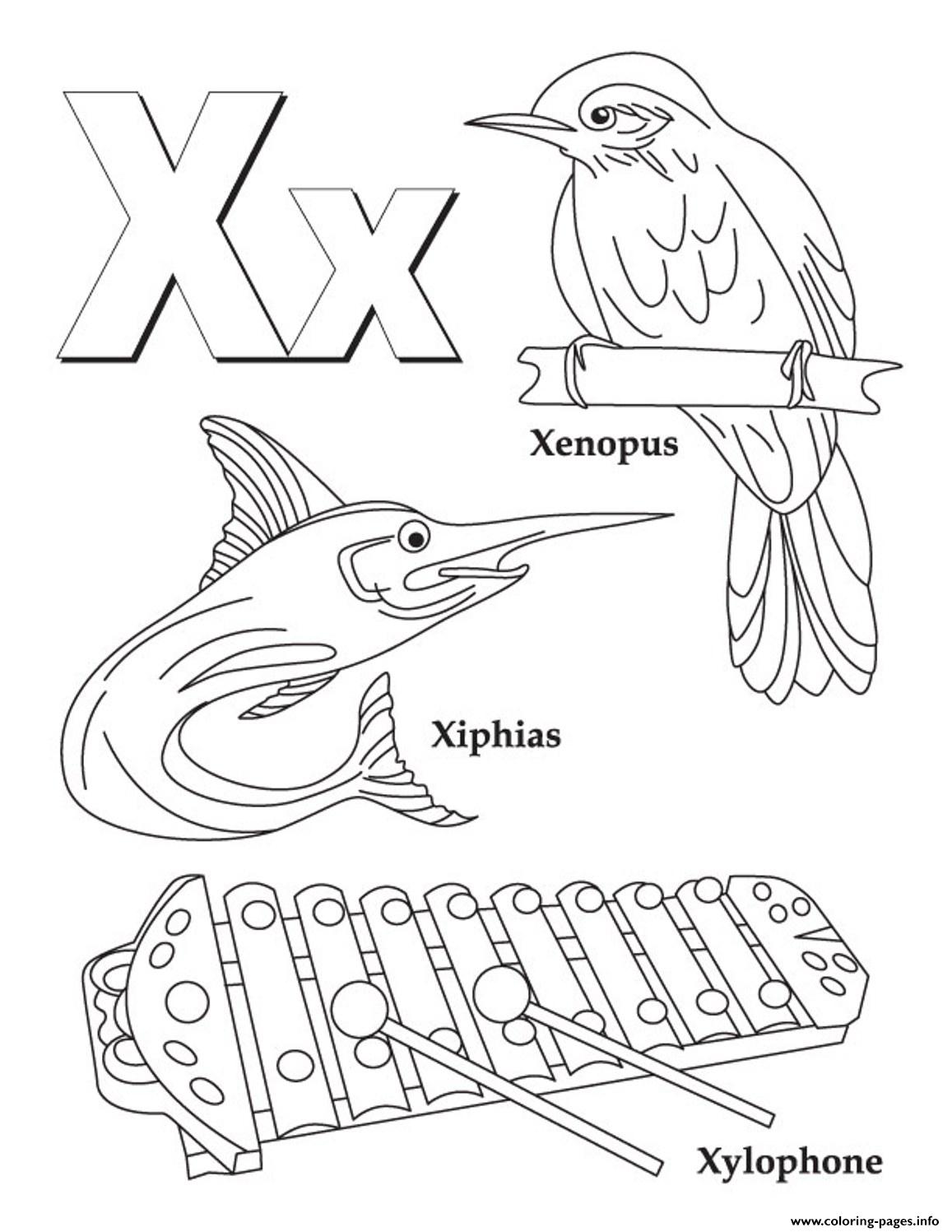 77 Letter X Coloring Pages 51