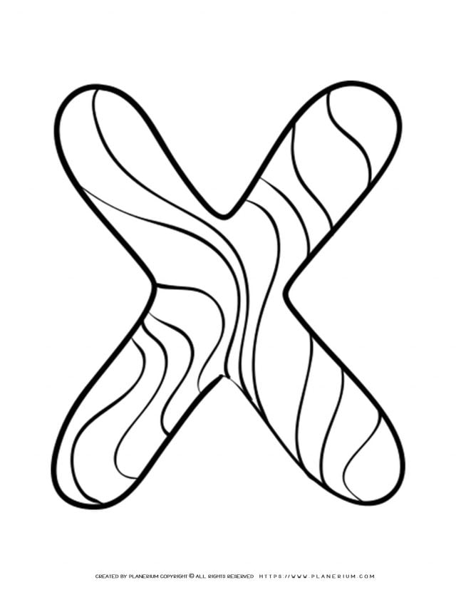 77 Letter X Coloring Pages 59