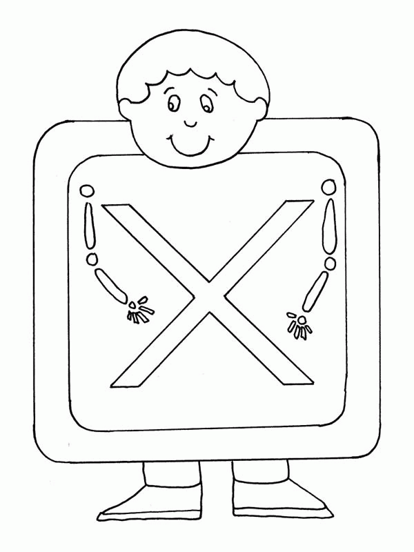 77 Letter X Coloring Pages 71