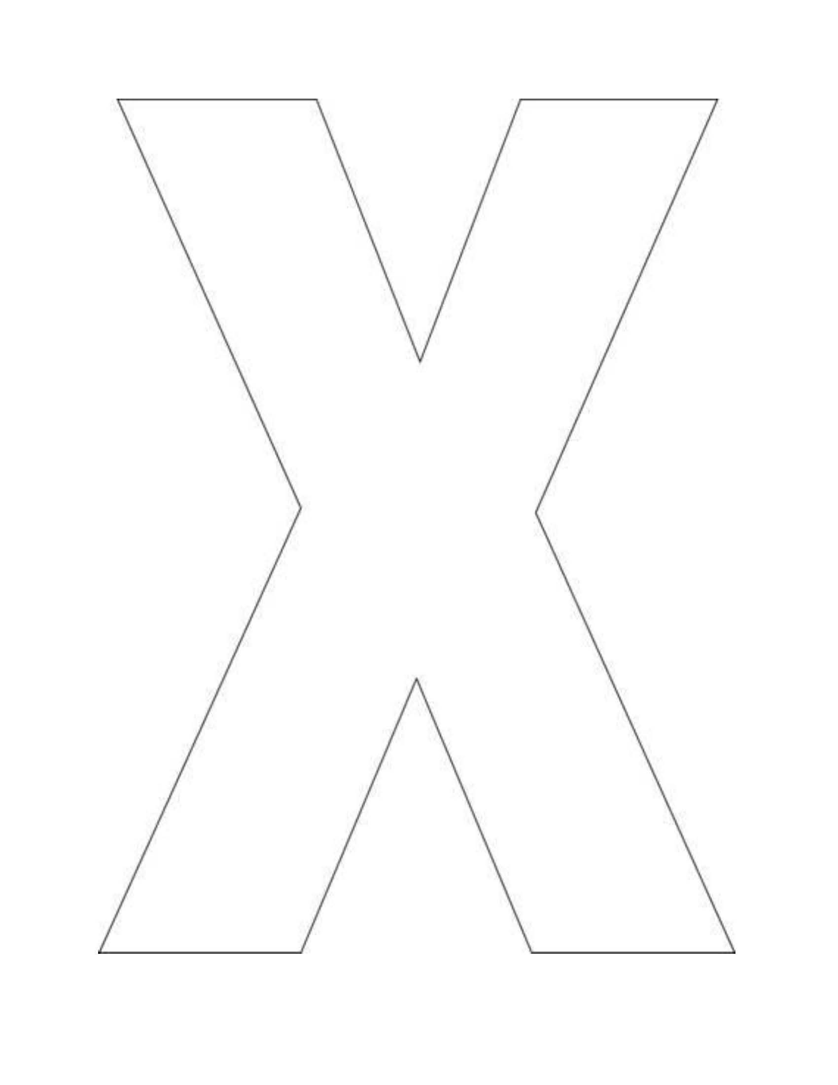 77 Letter X Coloring Pages 87