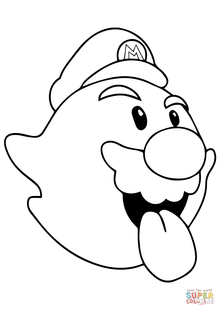 89 King Boo Coloring Page 22