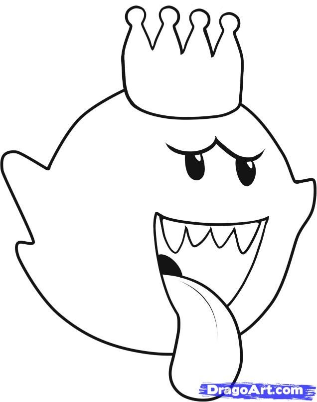 89 King Boo Coloring Page 26
