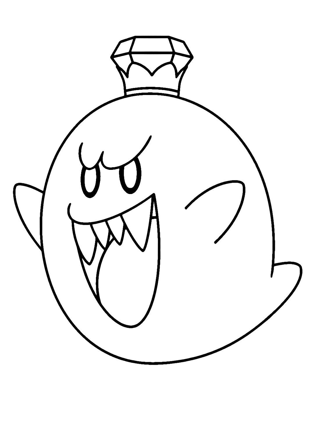 89 King Boo Coloring Page 34