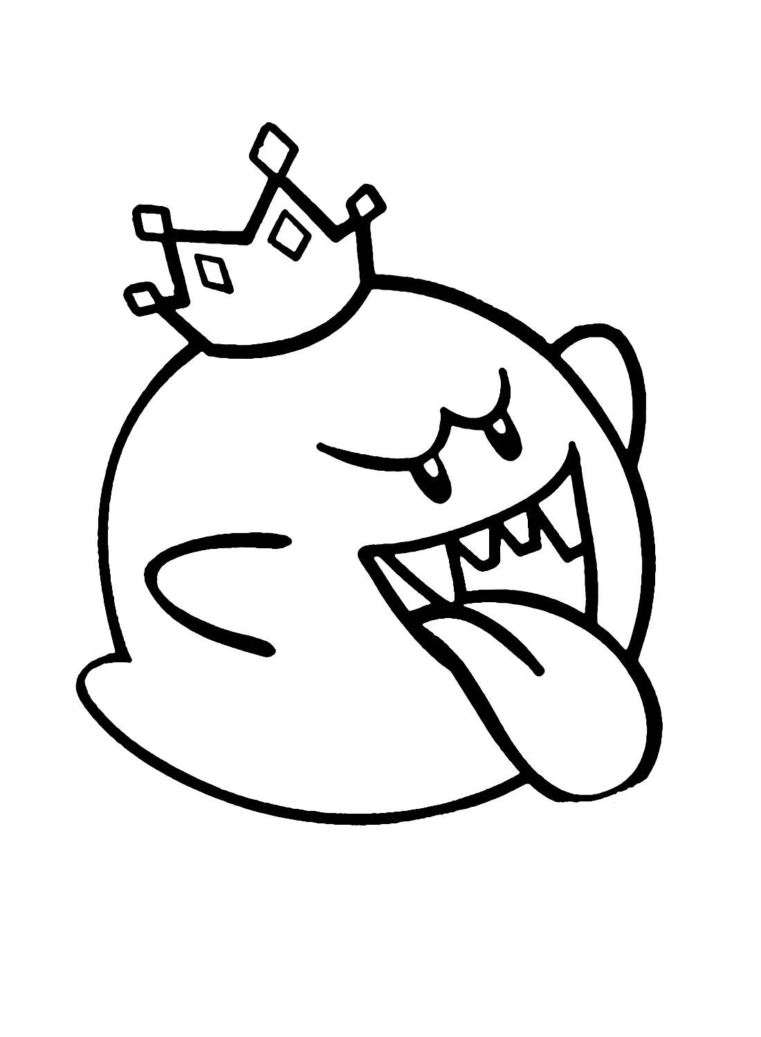 89 King Boo Coloring Page 58