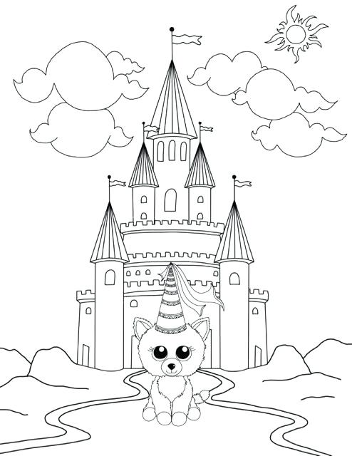 89 King Boo Coloring Page 7