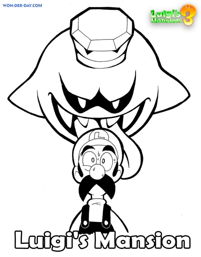 89 King Boo Coloring Page 89