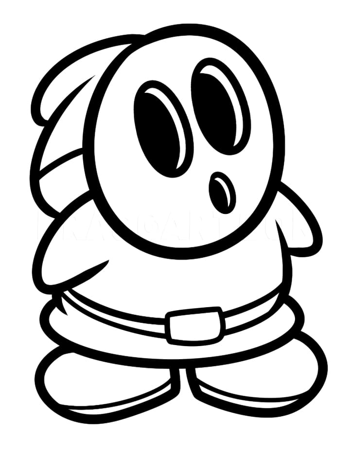 89 King Boo Coloring Page 98