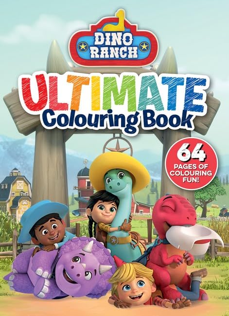 Amazing 50+ Dino Ranch Coloring Page 18