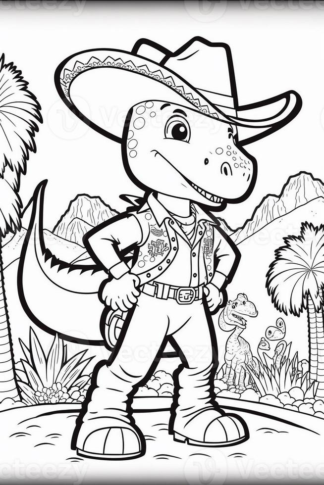 Amazing 50+ Dino Ranch Coloring Page 35
