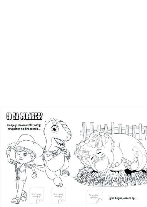 Amazing 50+ Dino Ranch Coloring Page 42