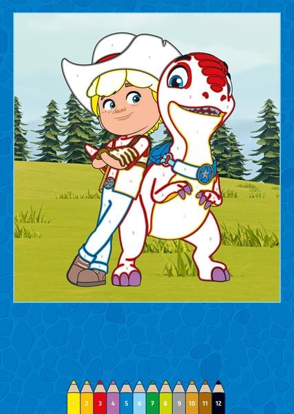 Amazing 50+ Dino Ranch Coloring Page 58