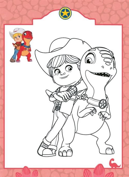 Amazing 50+ Dino Ranch Coloring Page 65