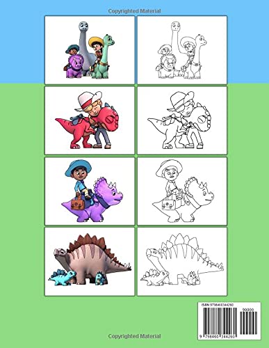 Amazing 50+ Dino Ranch Coloring Page 88