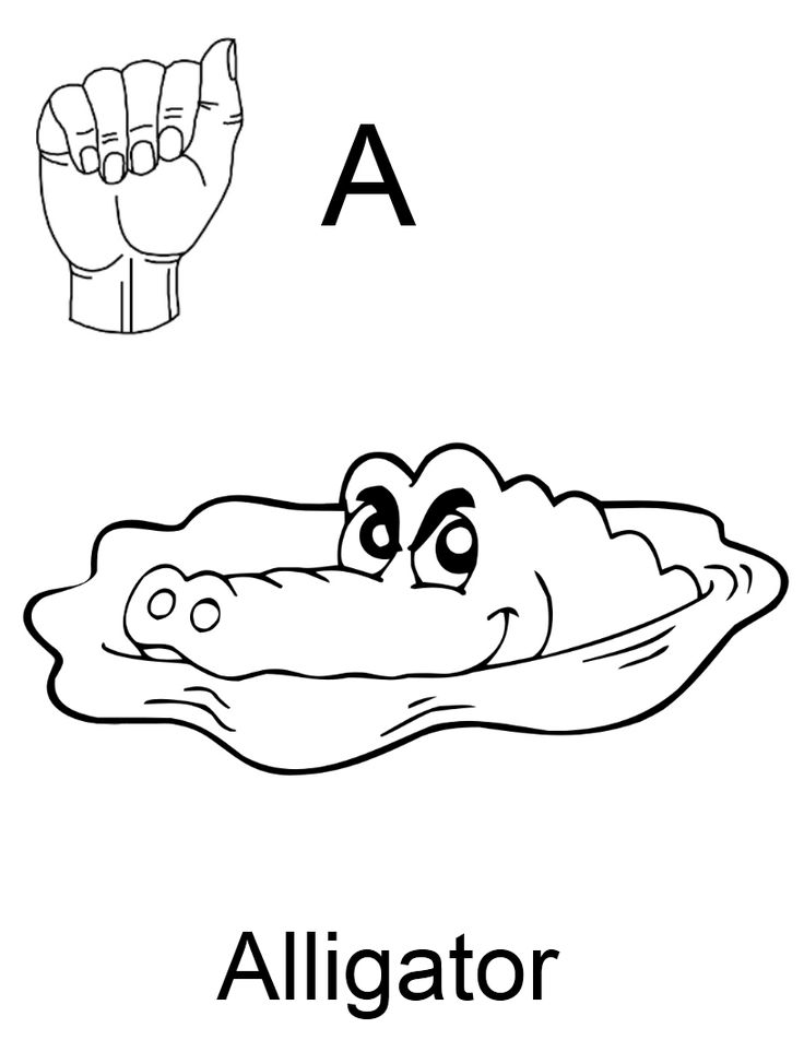 Asl Sign For Coloring 29