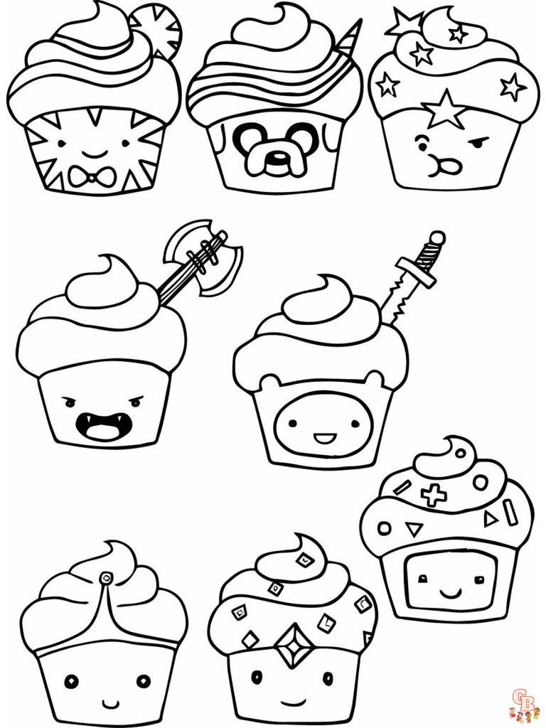 Best 50+ Cute Food Coloring Pages 44