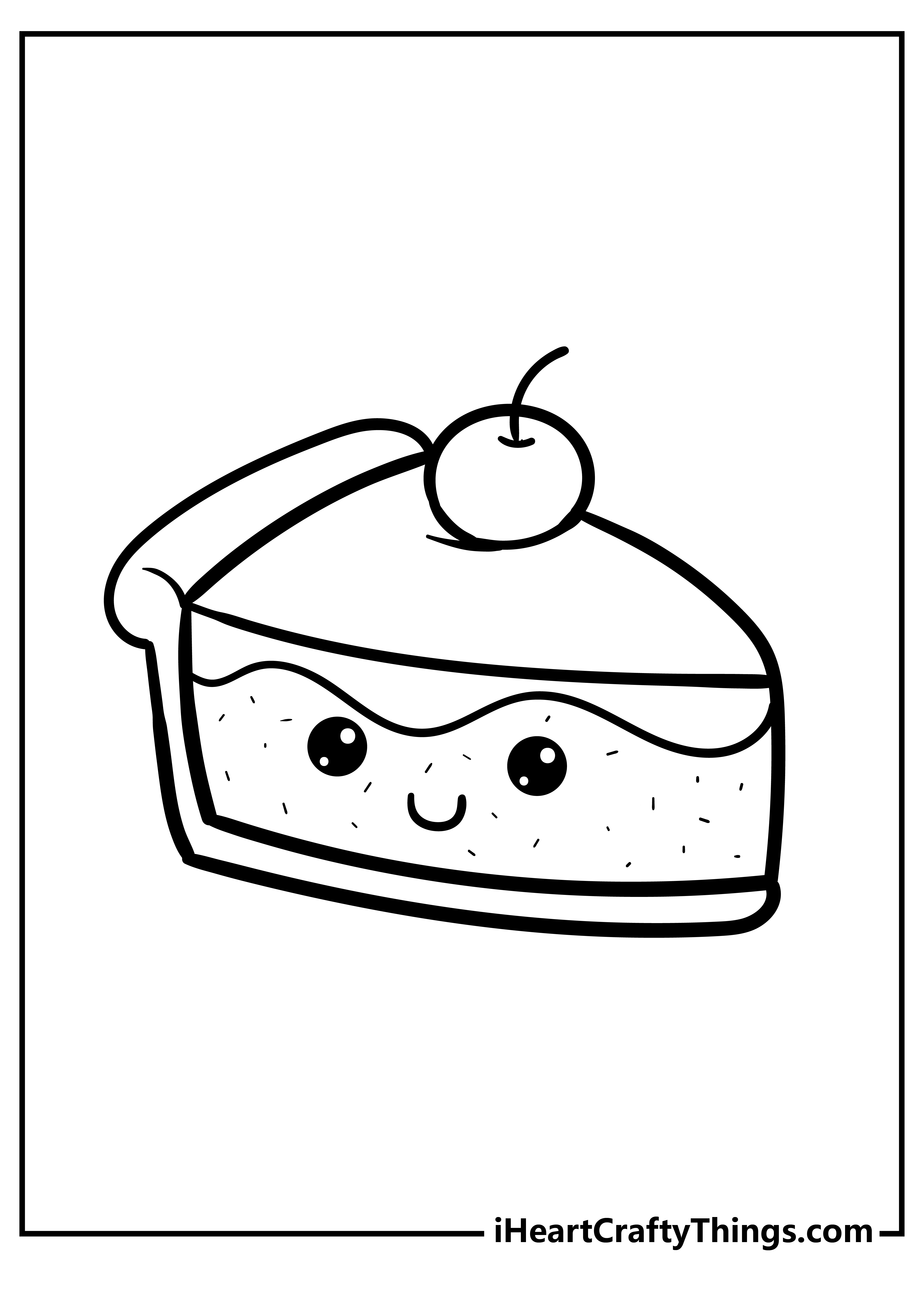 Best 50+ Cute Food Coloring Pages 57