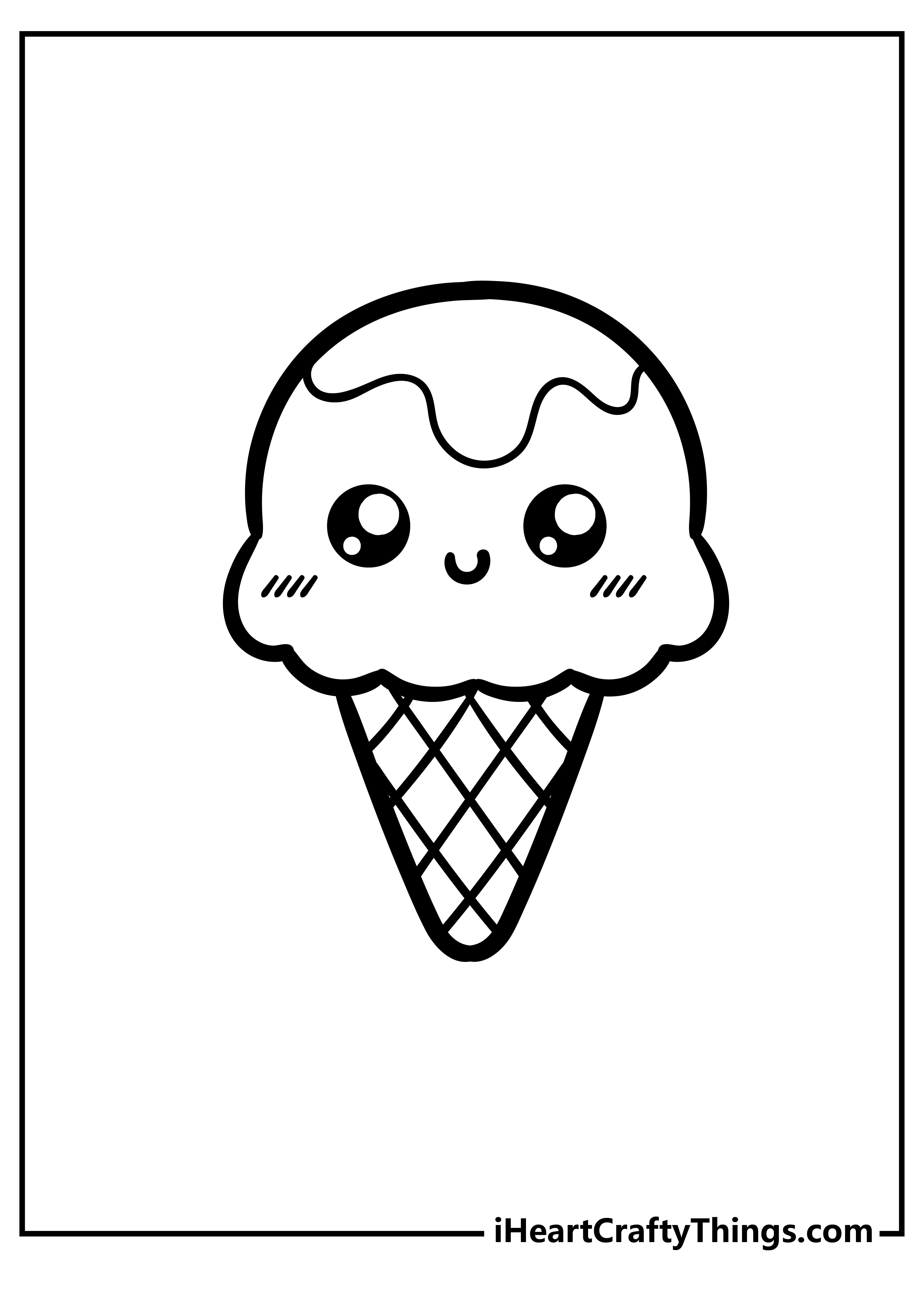 Best 50+ Cute Food Coloring Pages 7