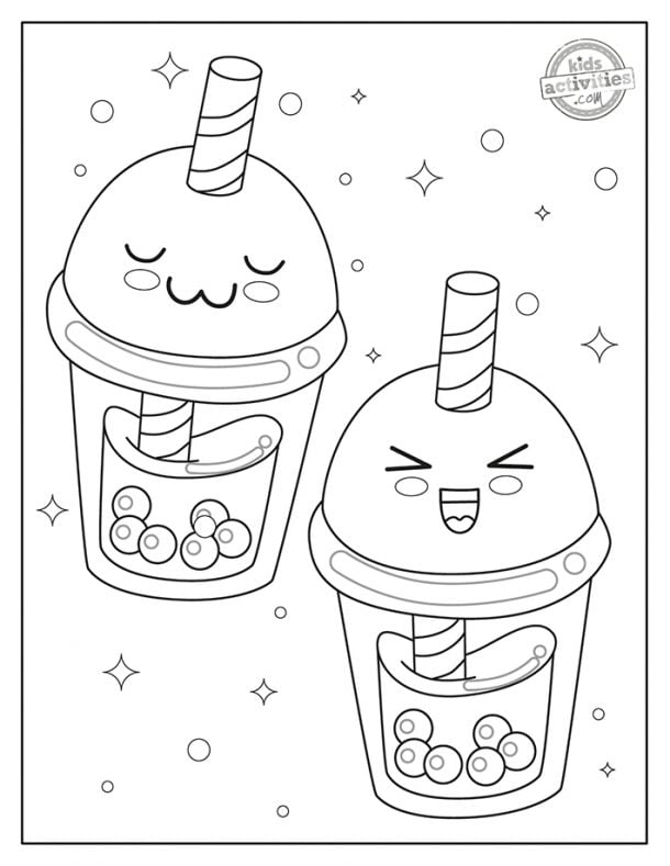 Best 50+ Cute Food Coloring Pages 70