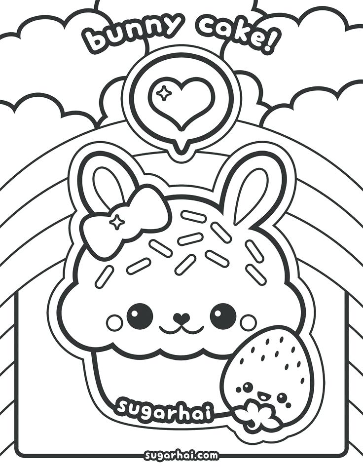 Best 50+ Cute Food Coloring Pages 8