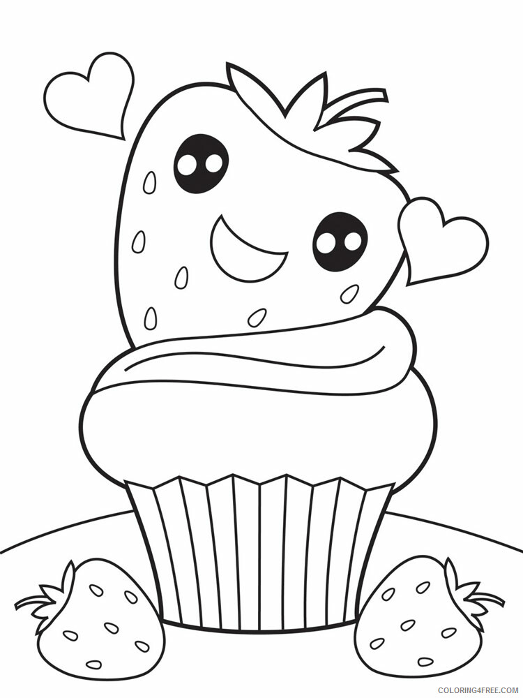 Best 68+ Funny Food Coloring Pages 54