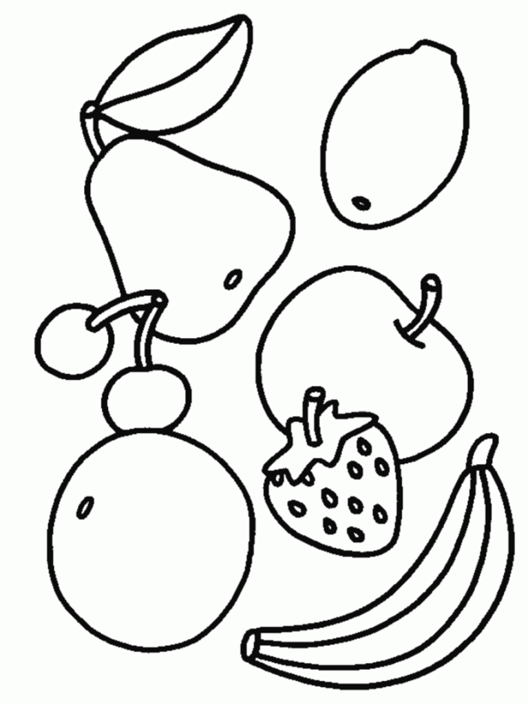 Best 68+ Funny Food Coloring Pages 65