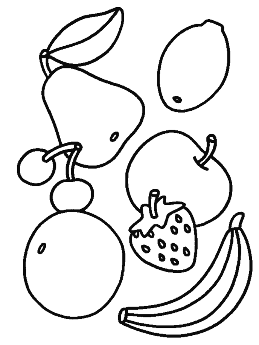 Best 68+ Funny Food Coloring Pages 80