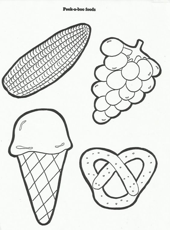 Best 68+ Funny Food Coloring Pages 86