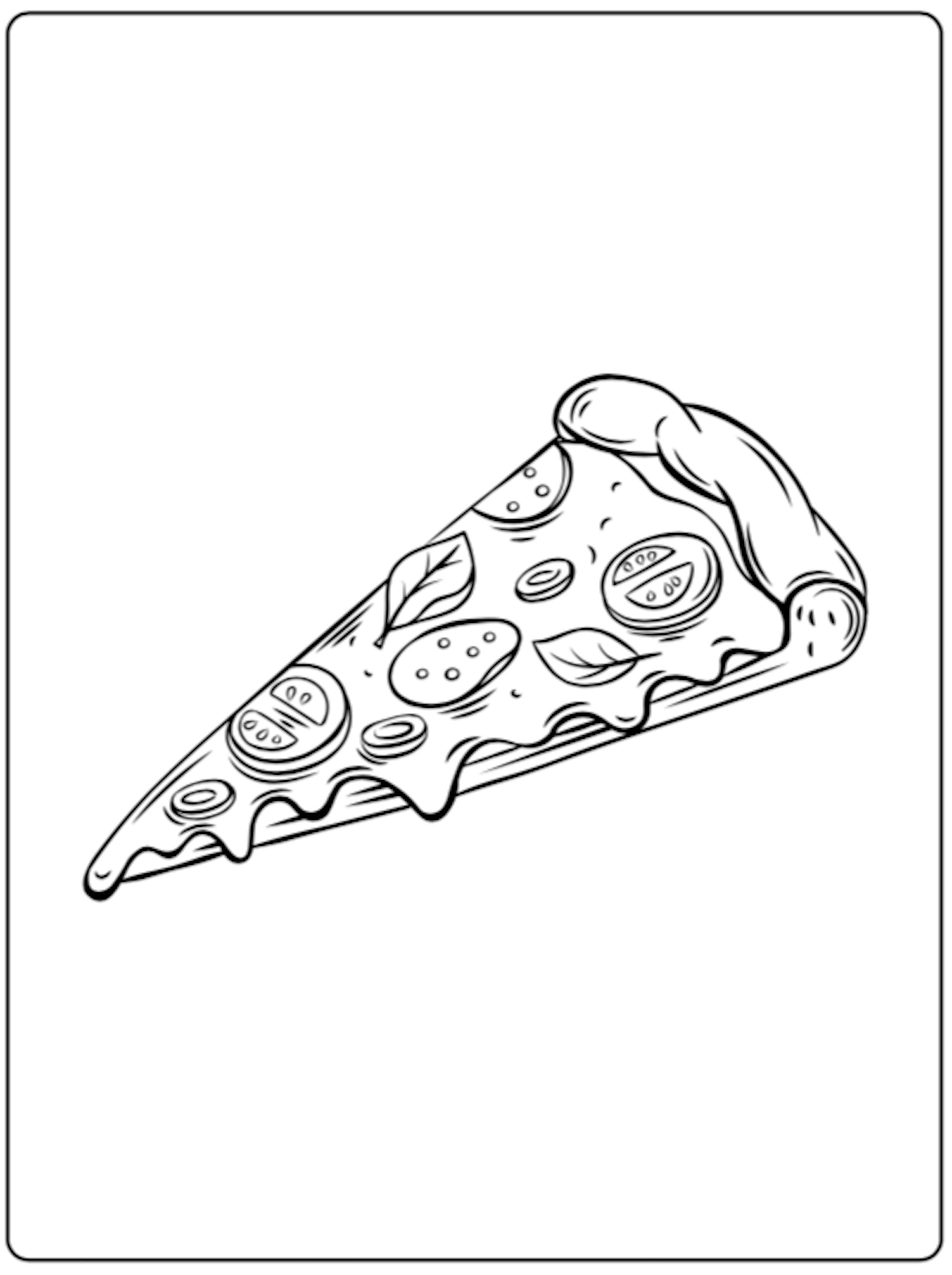 Best 68+ Funny Food Coloring Pages 89