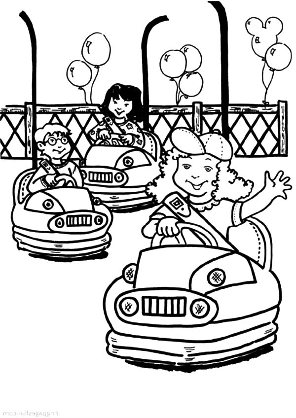 Carnival Food Coloring Pages 10