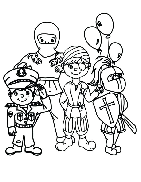 Carnival Food Coloring Pages 12