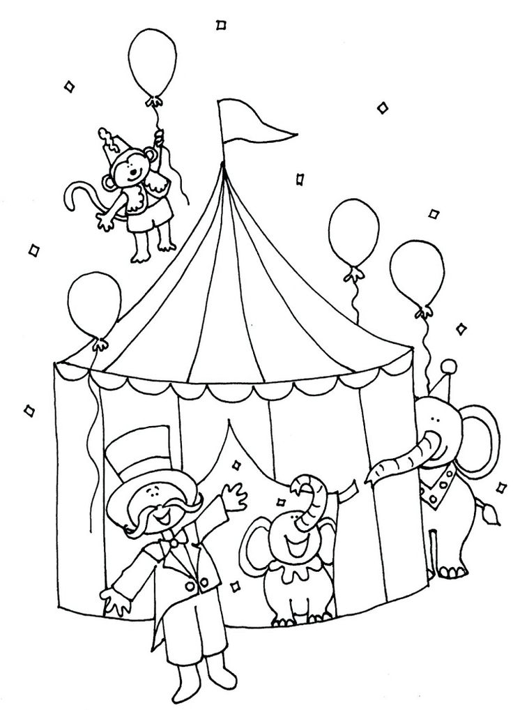 Carnival Food Coloring Pages 13
