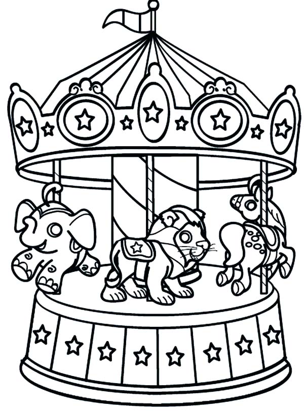 Carnival Food Coloring Pages 18