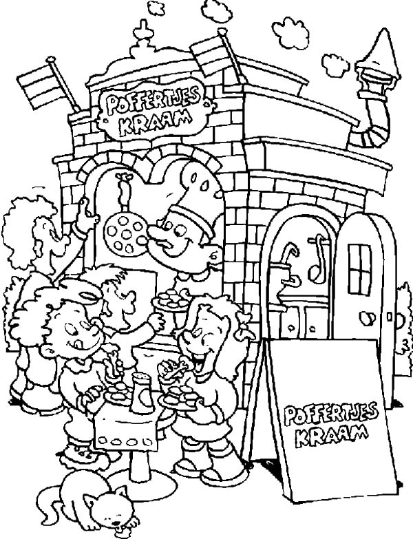 Carnival Food Coloring Pages 2
