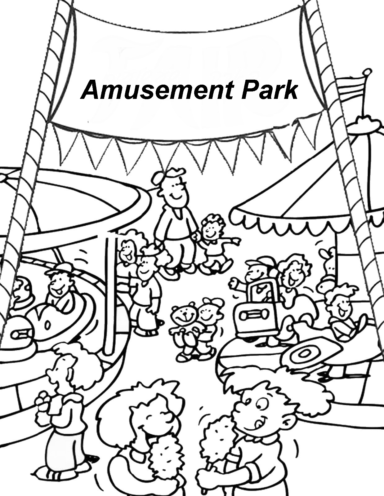 Carnival Food Coloring Pages 20