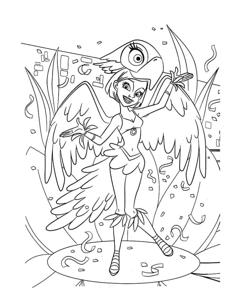 Carnival Food Coloring Pages 23