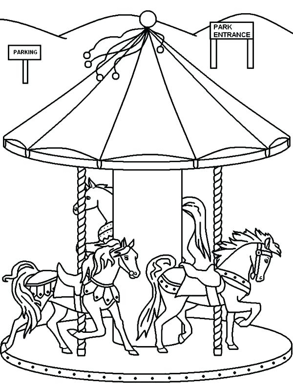 Carnival Food Coloring Pages 33