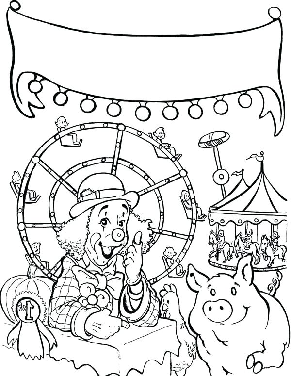 Carnival Food Coloring Pages 40