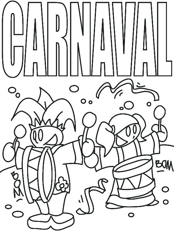 Carnival Food Coloring Pages 50