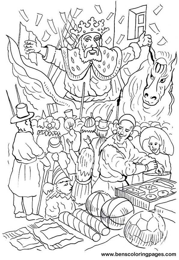 Carnival Food Coloring Pages 55