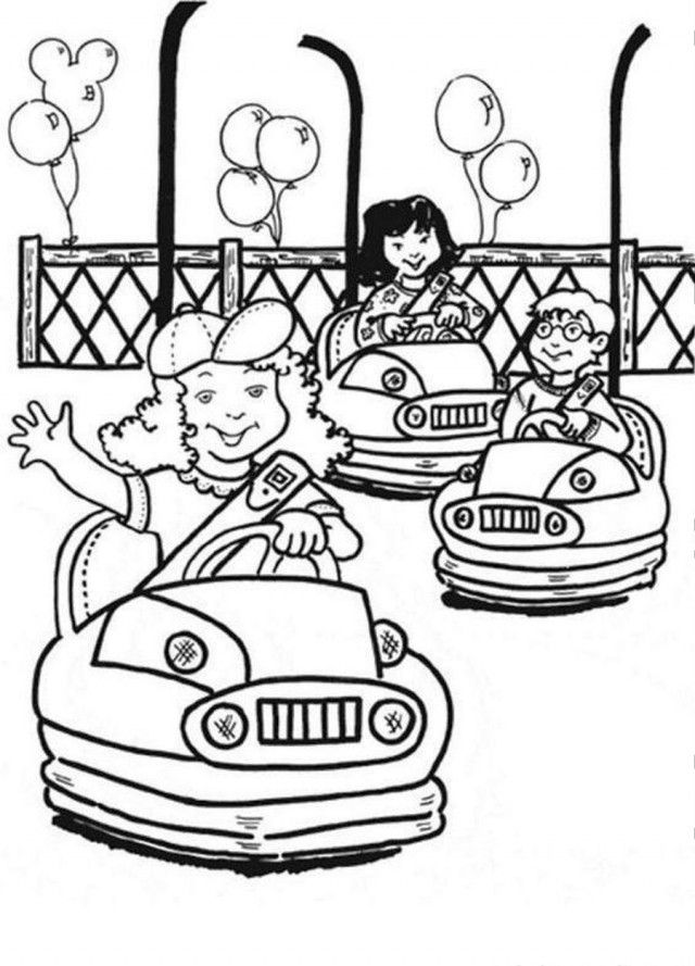 Carnival Food Coloring Pages 57